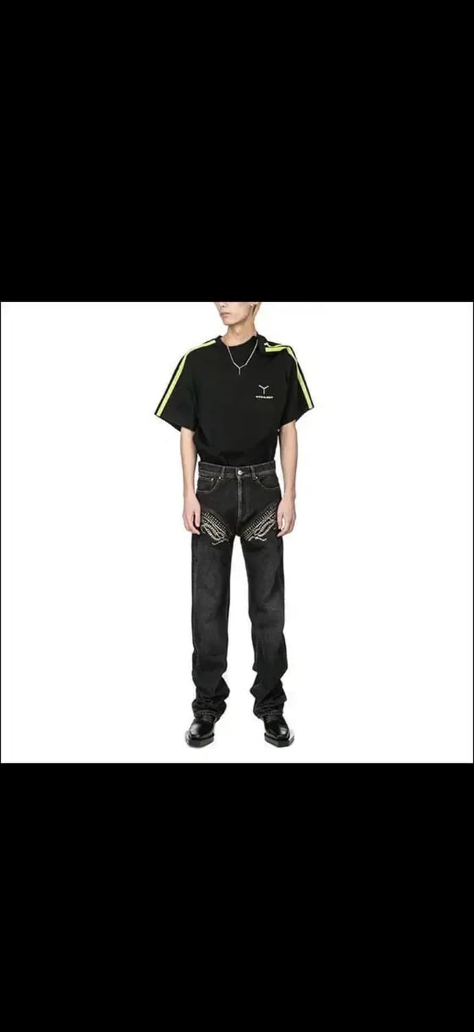  와이프로젝트  Y/PROJECT Y LOGO C클립 숄더 반팔티 상품이미지7