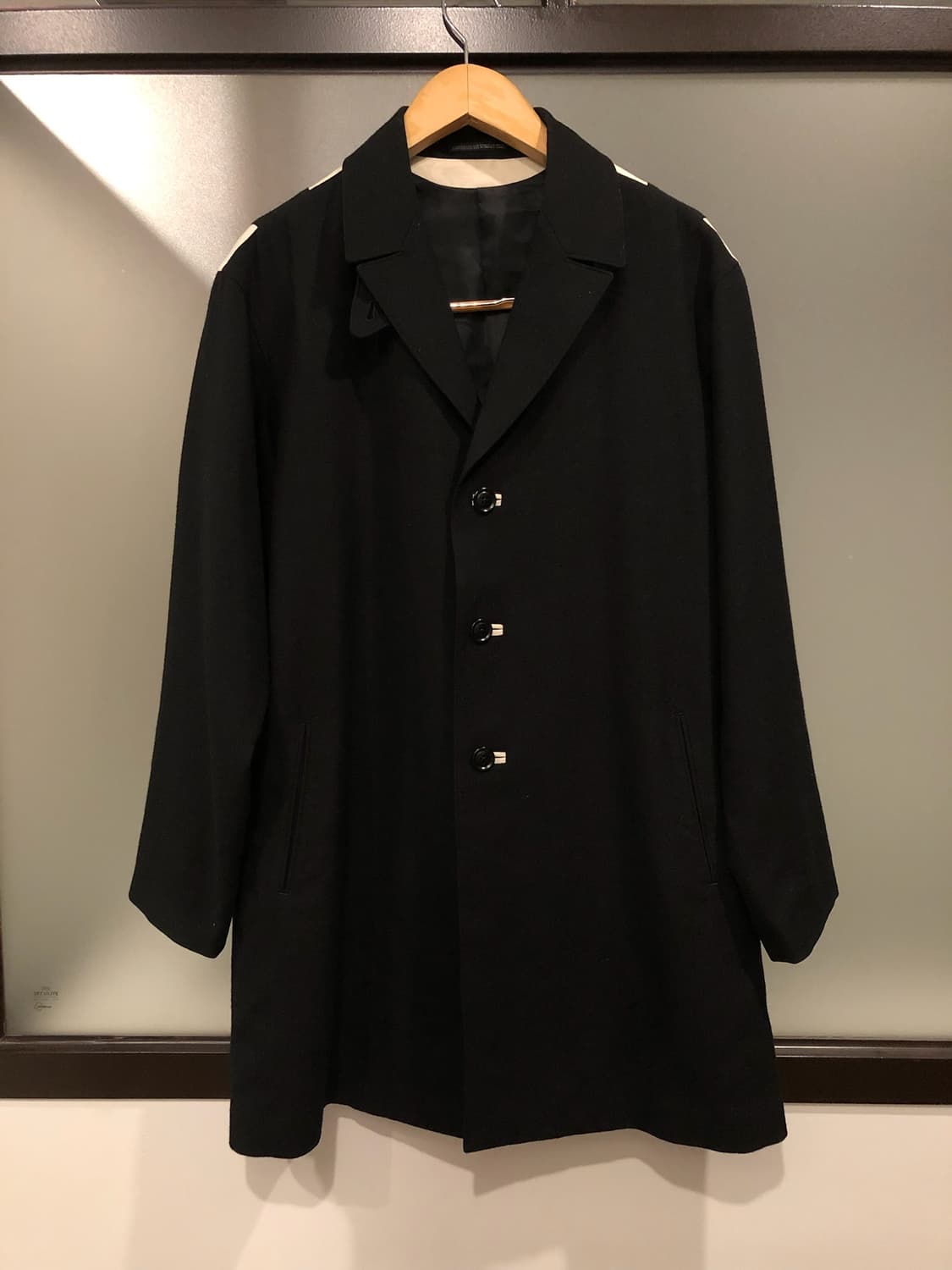 요지야마모토 뿌르옴므 00s 울 코트 상품이미지2