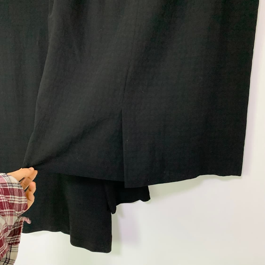 까르벵 노카라 블레이저 자켓 미디 스커트 투피스 정장 셋업 블랙 상품이미지10