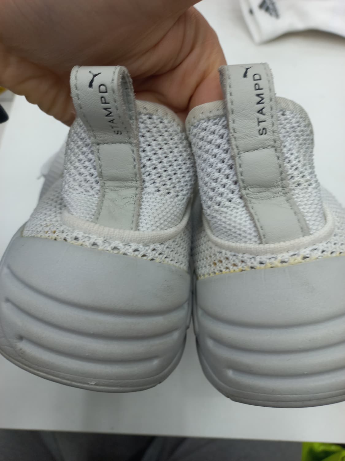 푸마 STMPD 콜라보 흰색 운동화 280mm 상품이미지5