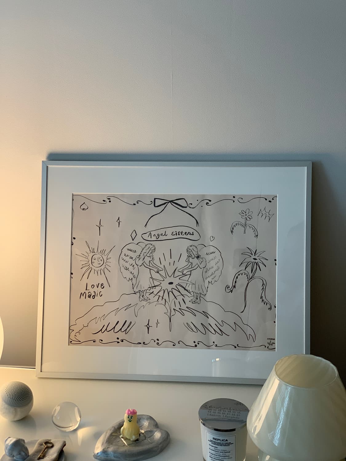 Eesookee Art 이수키 X 규린 콜라보 포스터 및 액자 상품이미지2