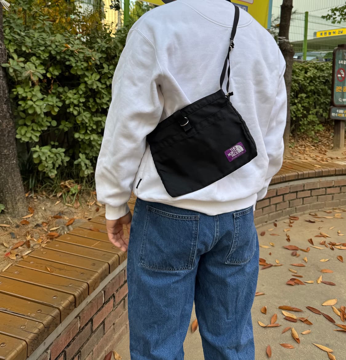 노스페이스 퍼플라벨 크로스백 상품이미지1