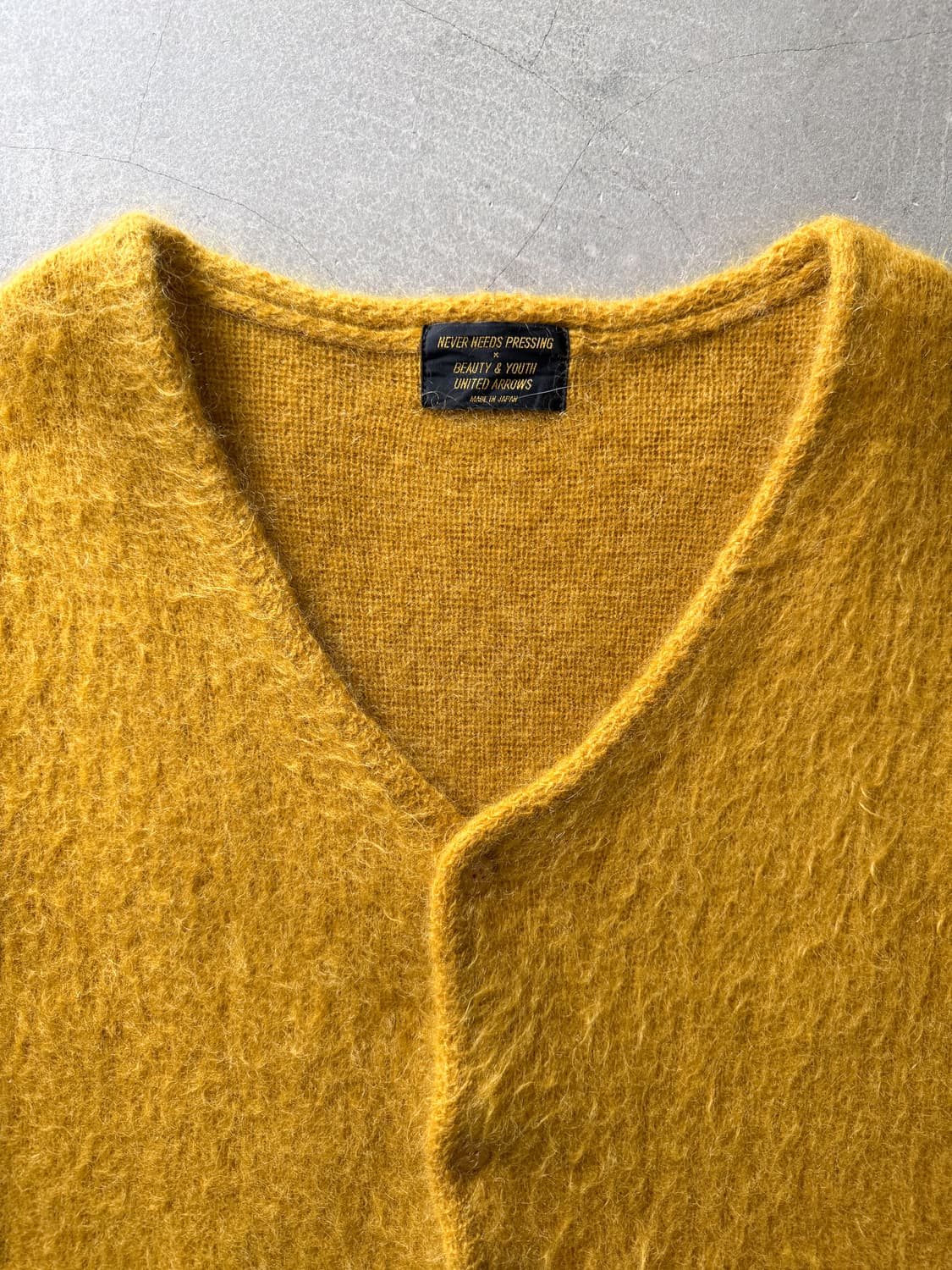 UNITED ARROWS Mohair Cardigan 상품이미지3