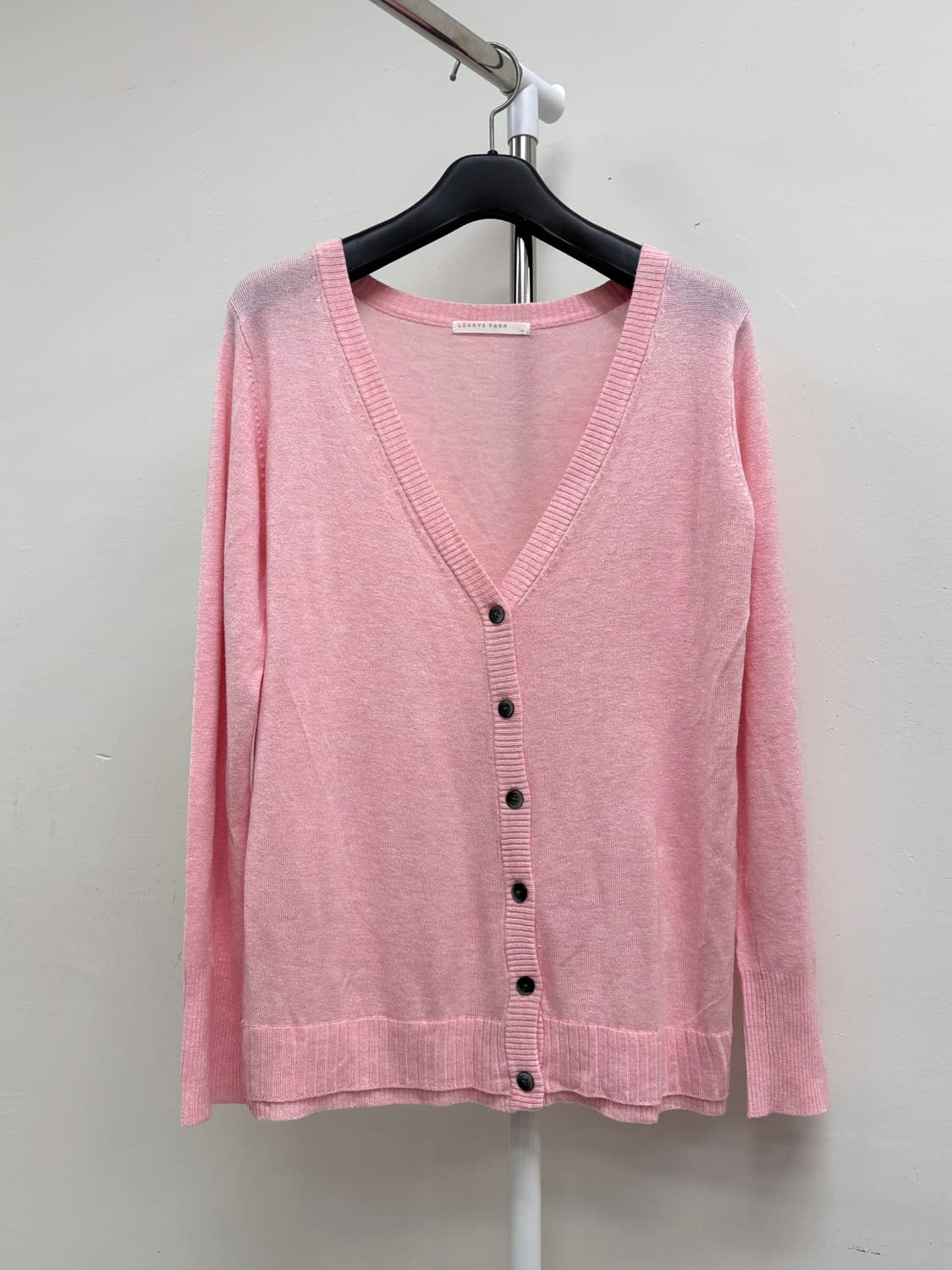 빈티지 핑크 가디건 상품이미지5