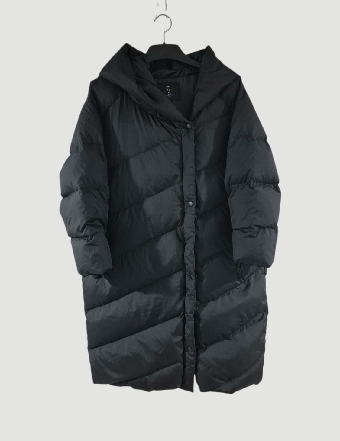 블래키 여자 오버핏 롱 오리털패딩 상품이미지1