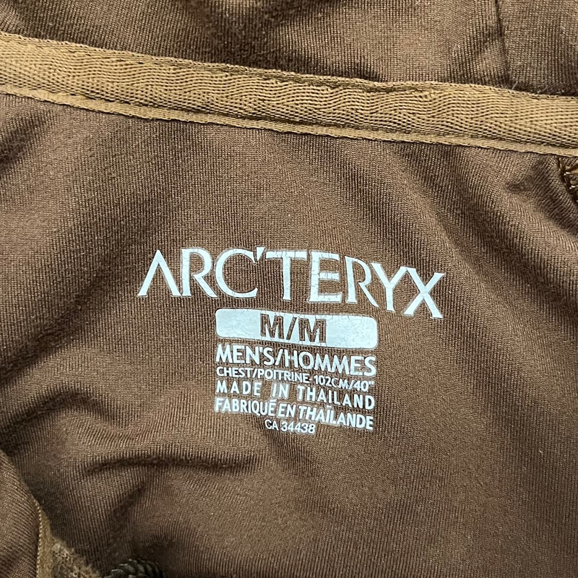 아크테릭스 브라운 초코 후리스 후드집업  상품이미지6