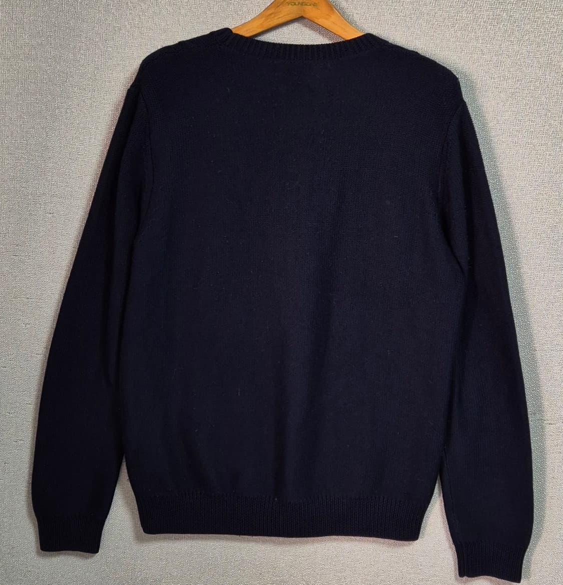 L ) 산드로 네이비 울혼방 니트  상품이미지2