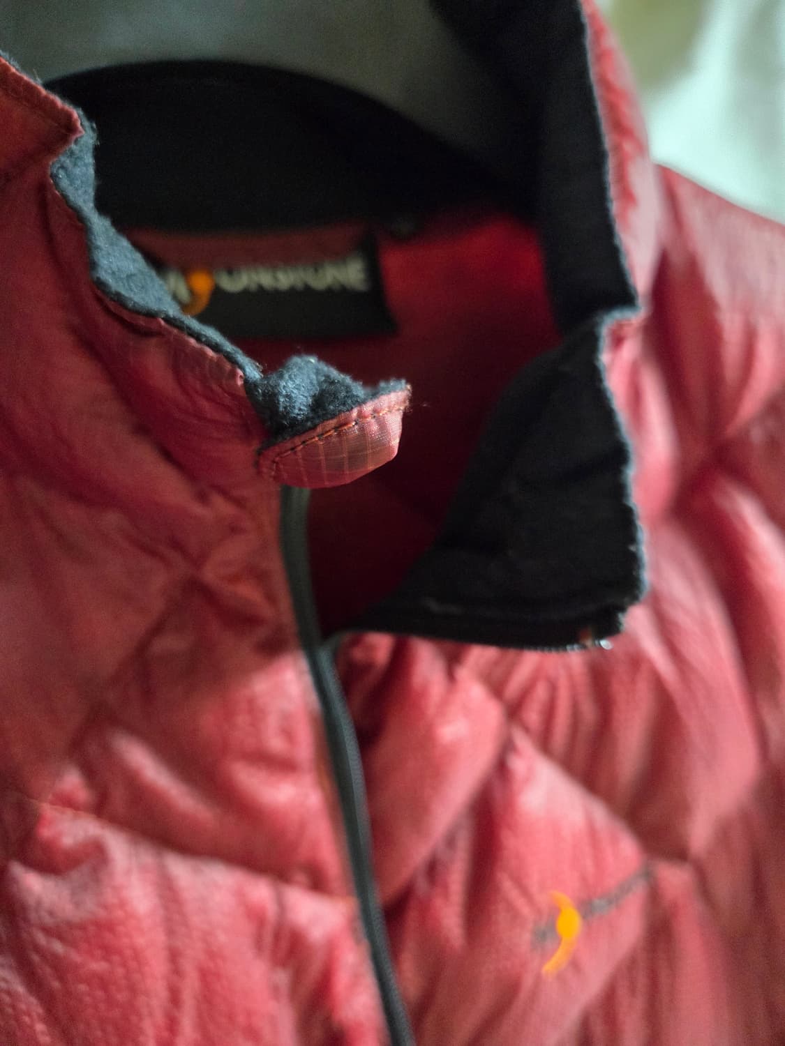 문스톤 구스다운 다이아 퀼팅 경량 패딩 XL 상품이미지10