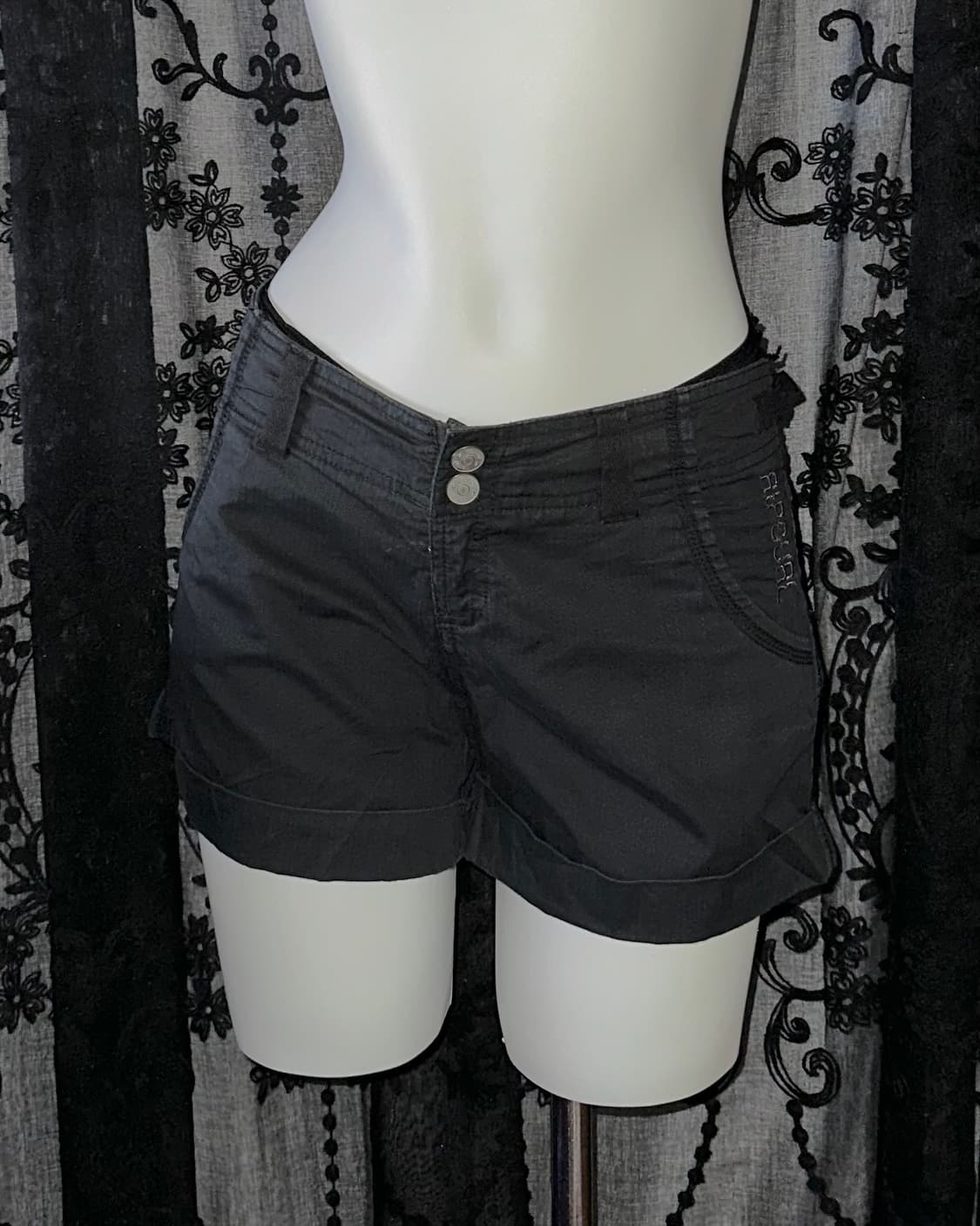 y2k Dark Gray Shorts 상품이미지1