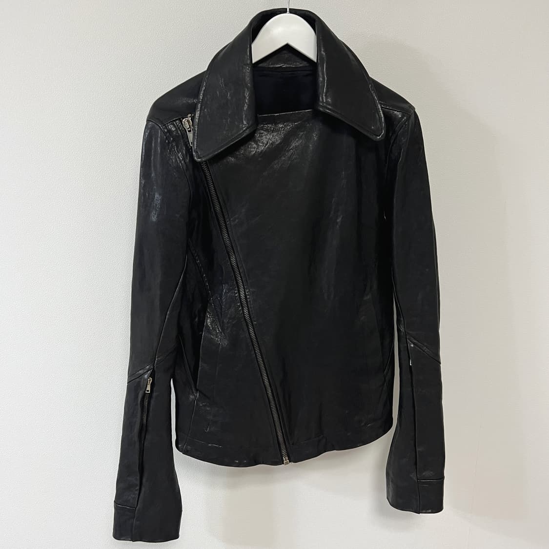 릭오웬스 09FW "CRUST" Berger 레더 자켓  상품이미지1