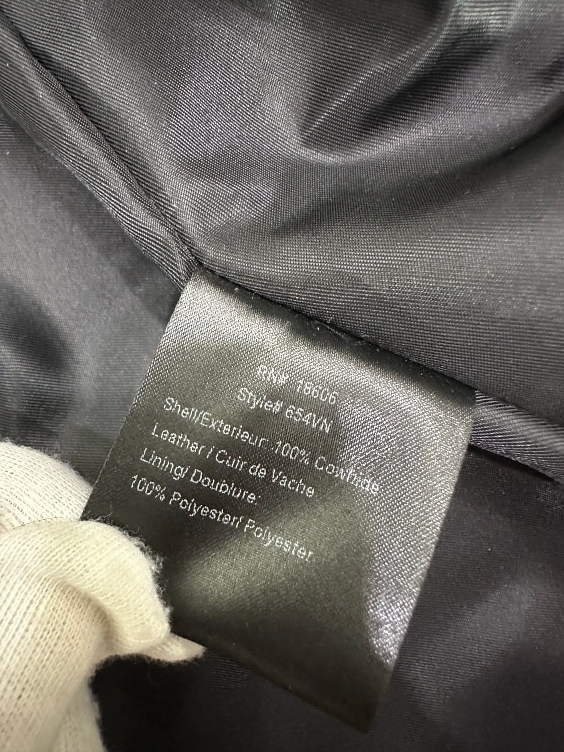 [L] 쇼트 654 카페레이서 카프스킨 싱글 레더 자켓 상품이미지8