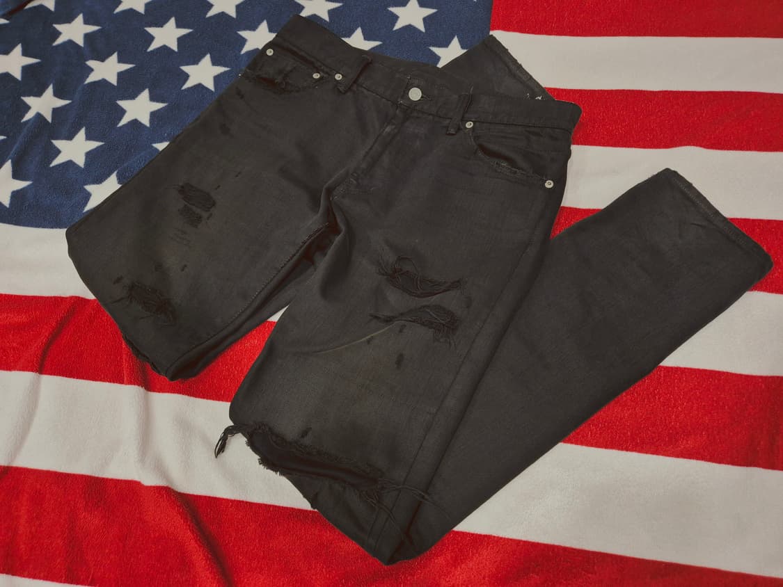 비즈빔 visvim 12D17 blk dmgd 데님 진 상품이미지1