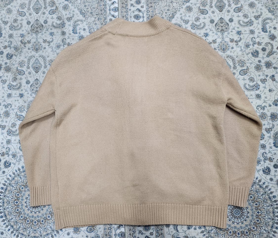 블론드나인 베이지색 가디건 2XL 상품이미지2