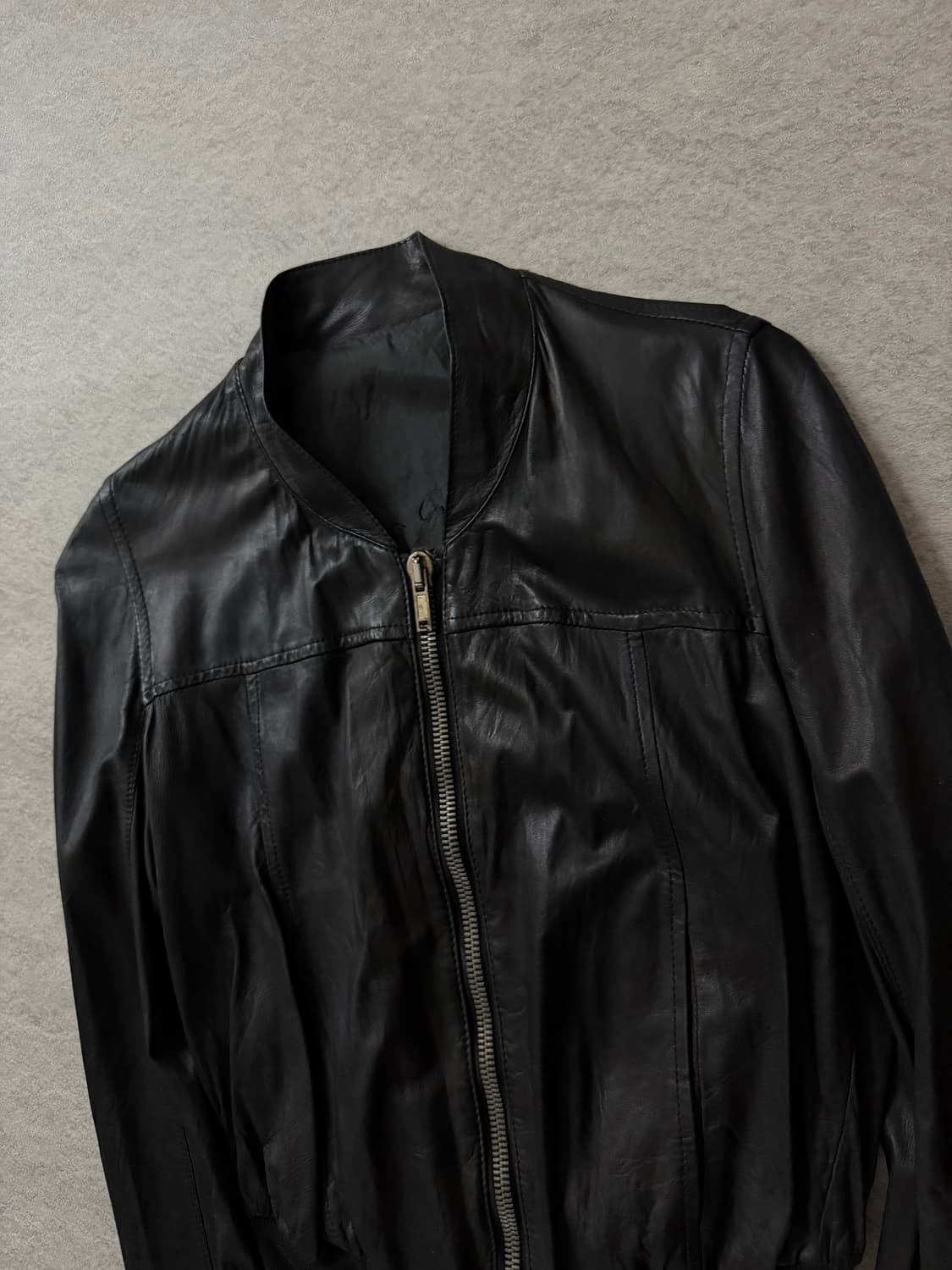 10'S 릭오웬스 램스킨 레더자켓 상품이미지4