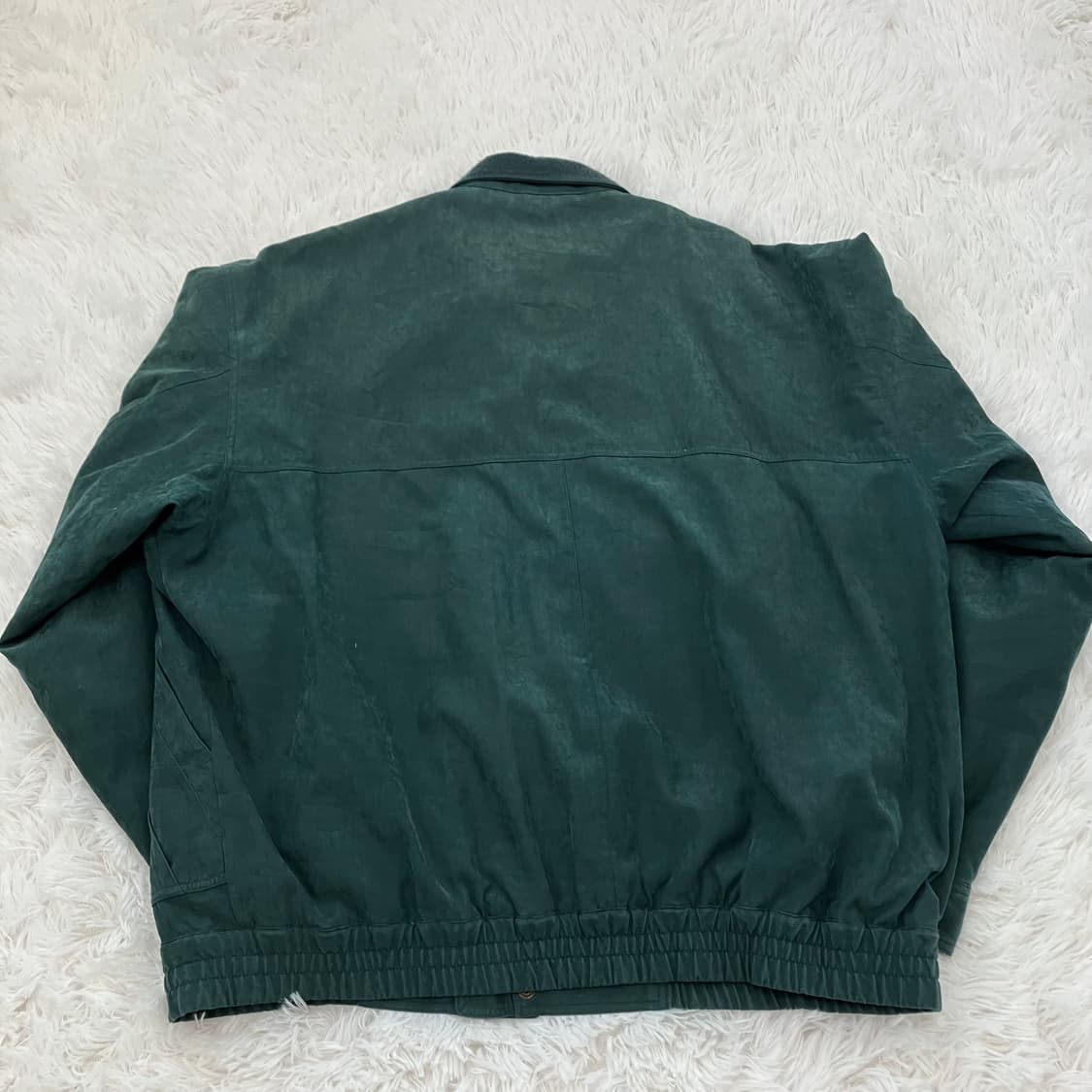 빈티지 그린 버튼 블루종 y2k 스트릿 갸루 펑키 일본빈티지616  상품이미지2