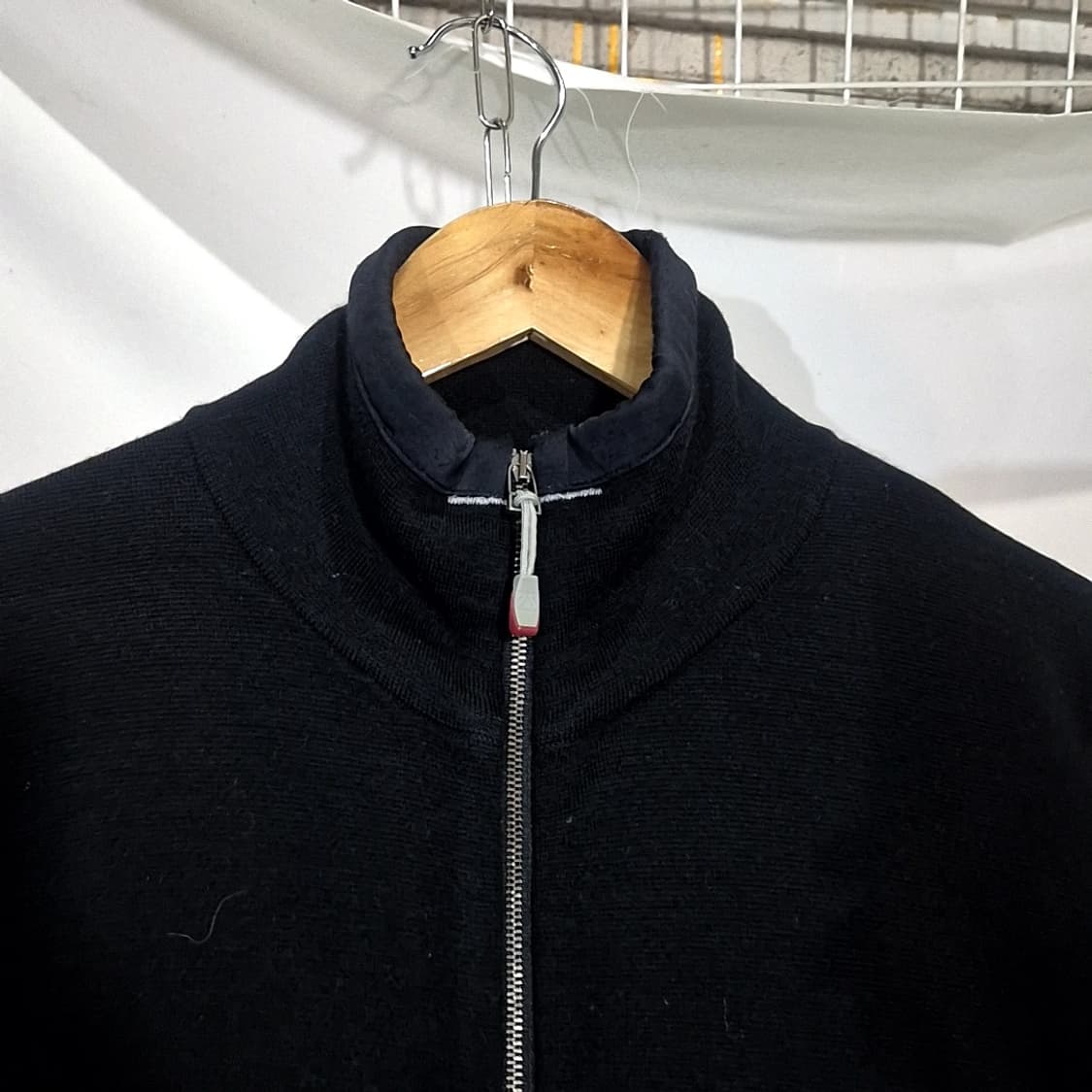 제냐 클래식 니트 집업 상품이미지2