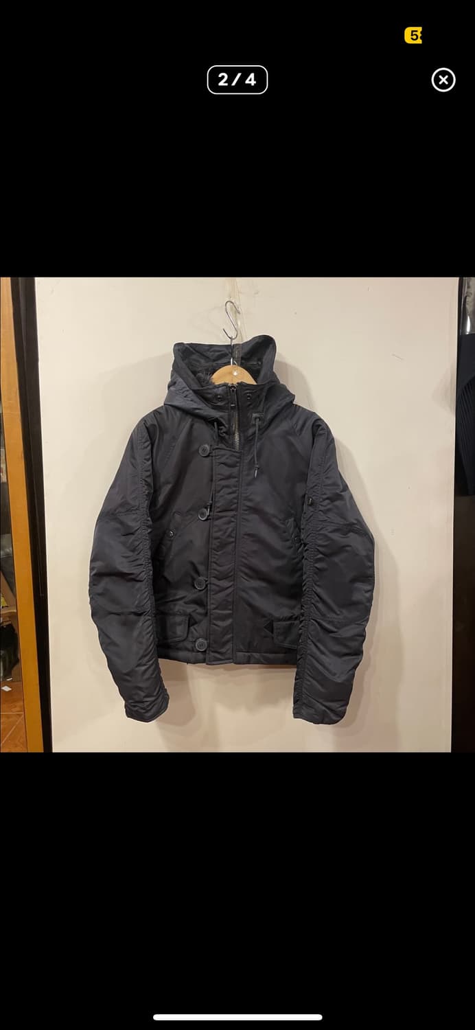 알파인더스트리 리메이크 크롭봄버 M 상품이미지3