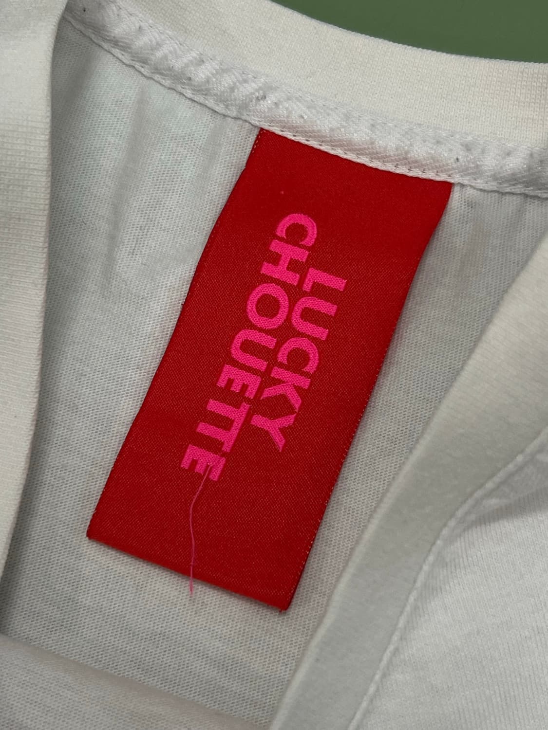 (F) 럭키슈에트 빅프린팅 반팔 티 상품이미지4