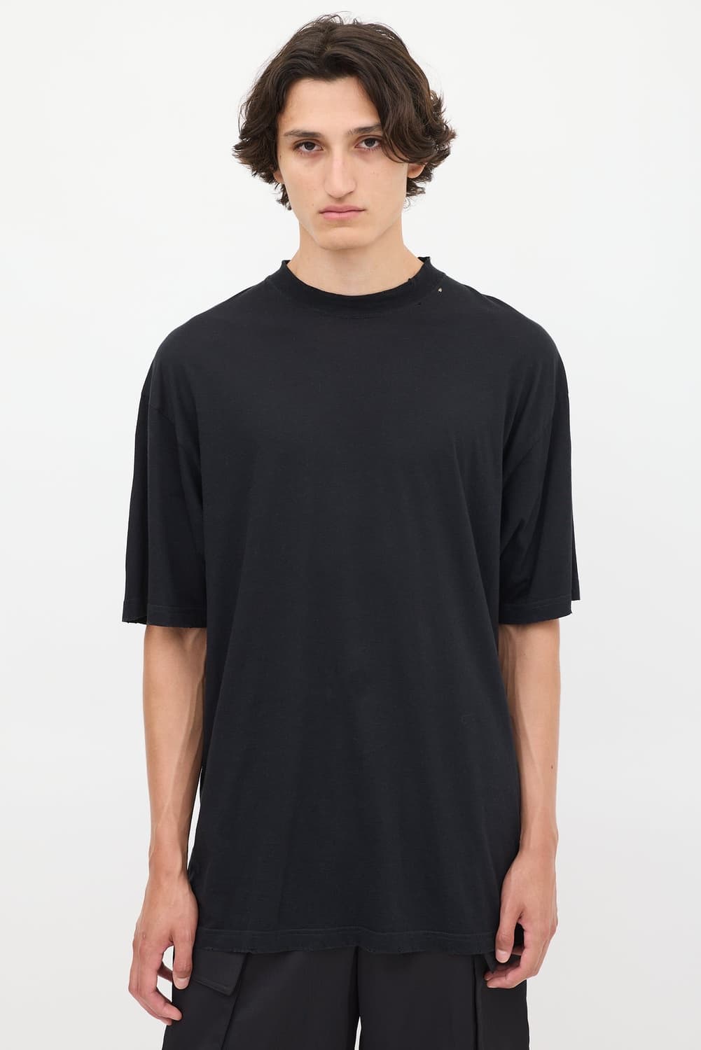 BALENCIAGA MEDIUM FIT T-SHIRT FADED BLAC 상품이미지6