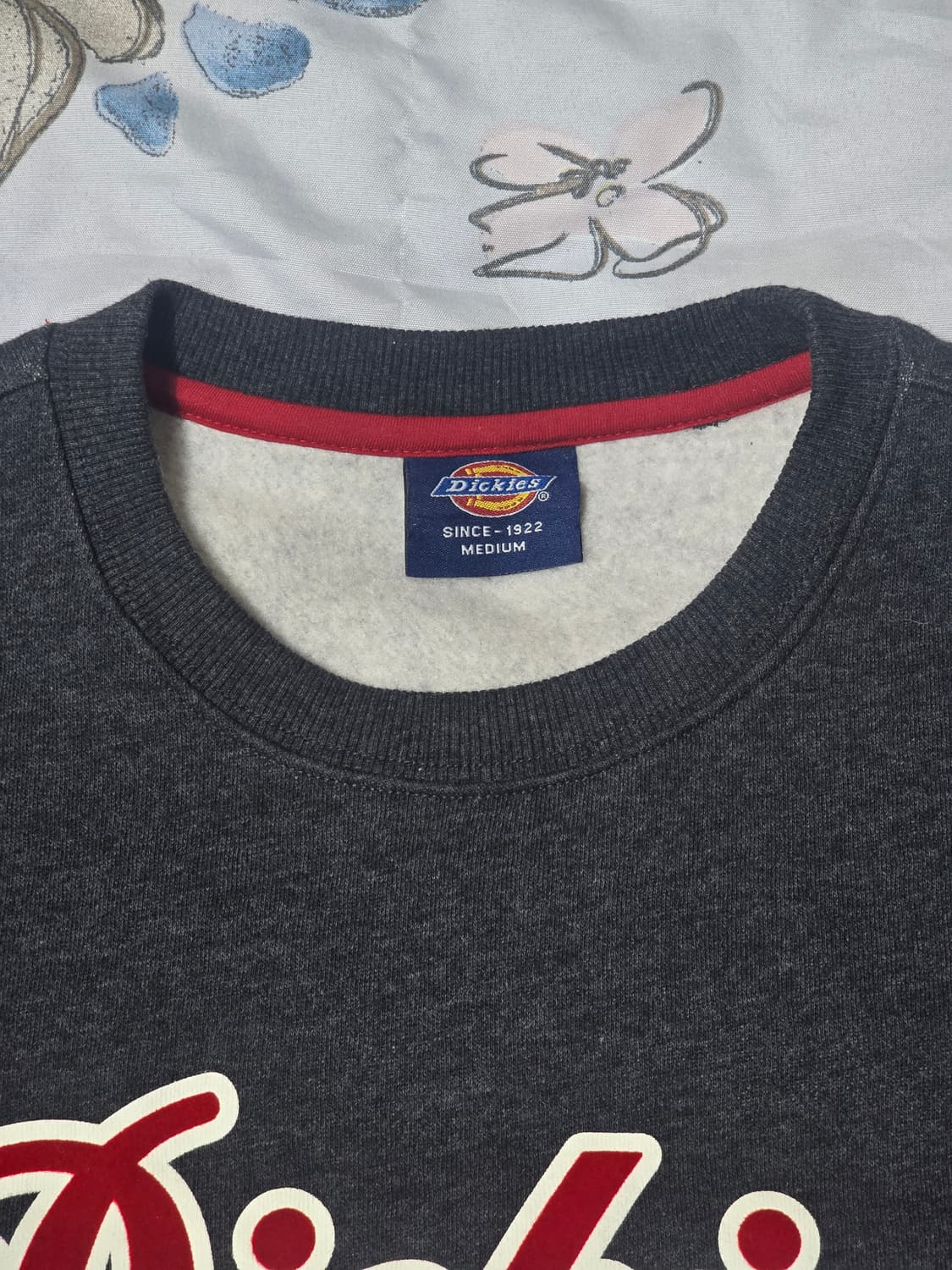 디키즈 맨투맨 짙은 회색 M (남/여) 상품이미지3