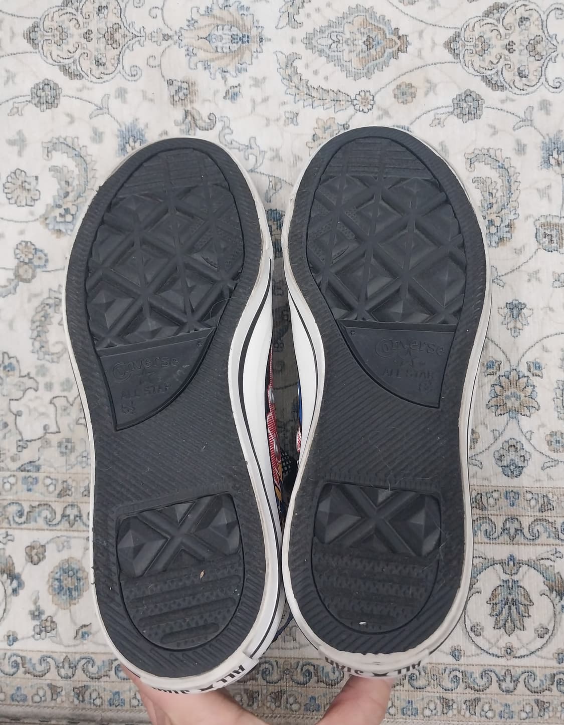 컨버스 X DC 코믹스 슈퍼맨 척 테일러 올스타 250mm 상품이미지7