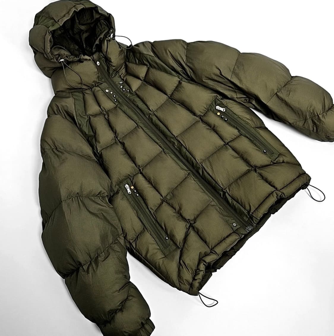 가키하라 Eve&night rivet hoodie puffer parka 상품이미지2