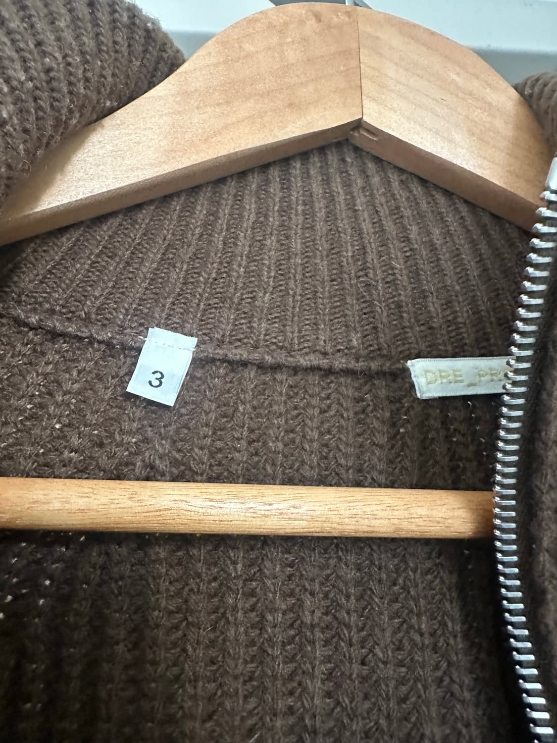 Dreprojet Z cardigan 브라운 3 상품이미지5