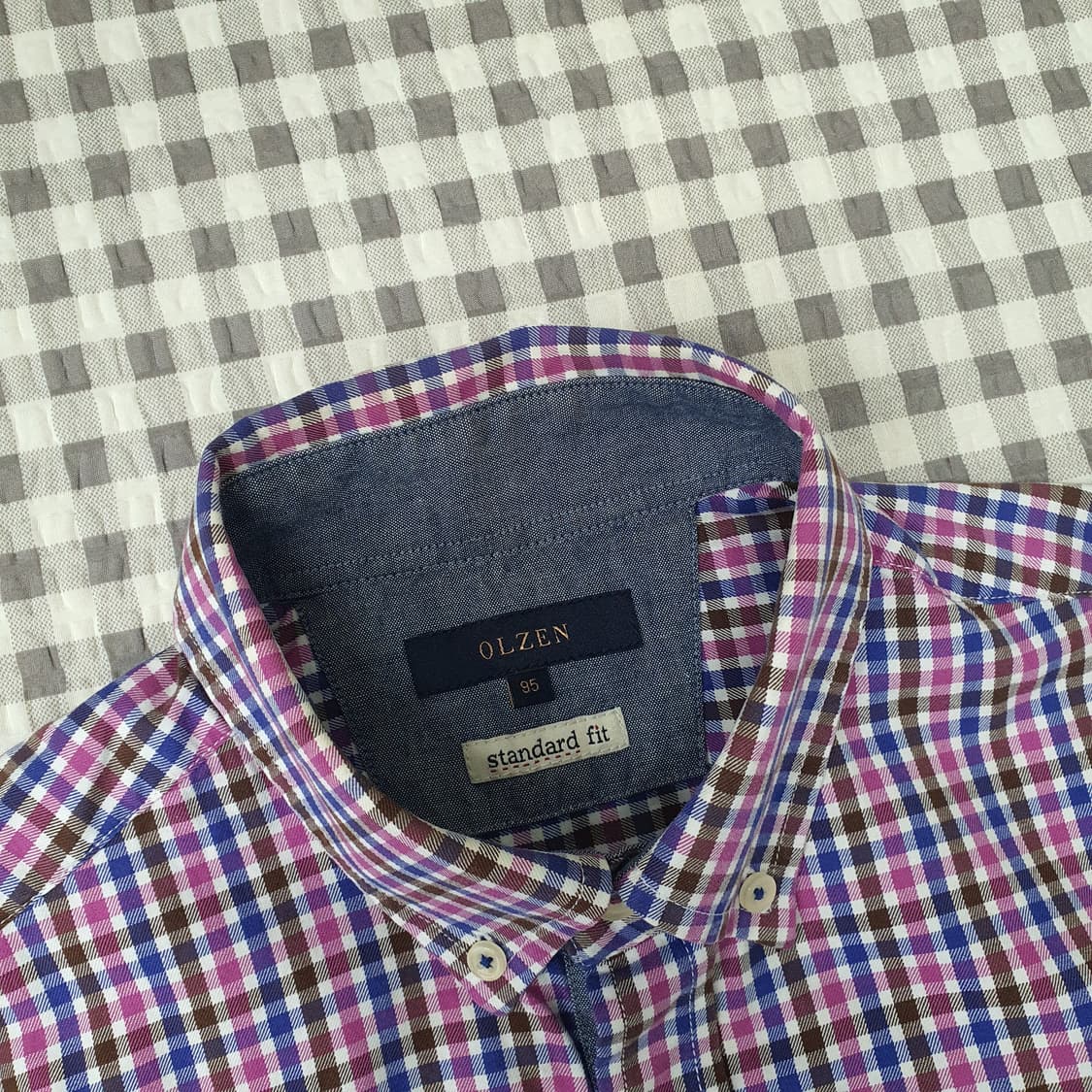 올젠 긴소매 셔츠 남자95 상품이미지2