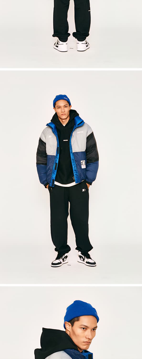 M/100) 스타터 리버시블 리플렉티브 푸퍼 패딩 팝니다 상품이미지7