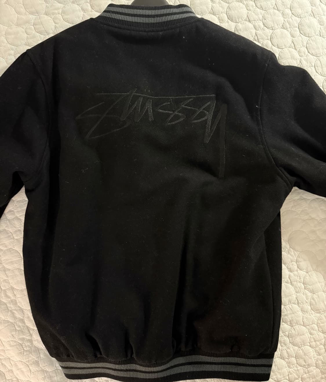 스투시 스톡로고 울 바시티 자켓 l 상품이미지4