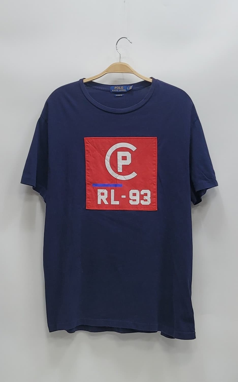 POLO 폴로 랄프로렌 CP-93 아카이브 반팔 셔츠 / 남 L 네이비
 상품이미지1
