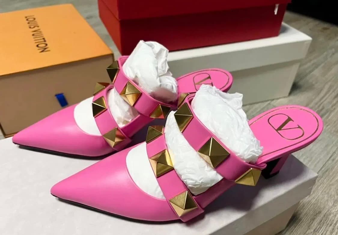 발렌티노 핑크 뮬 37 상품이미지2