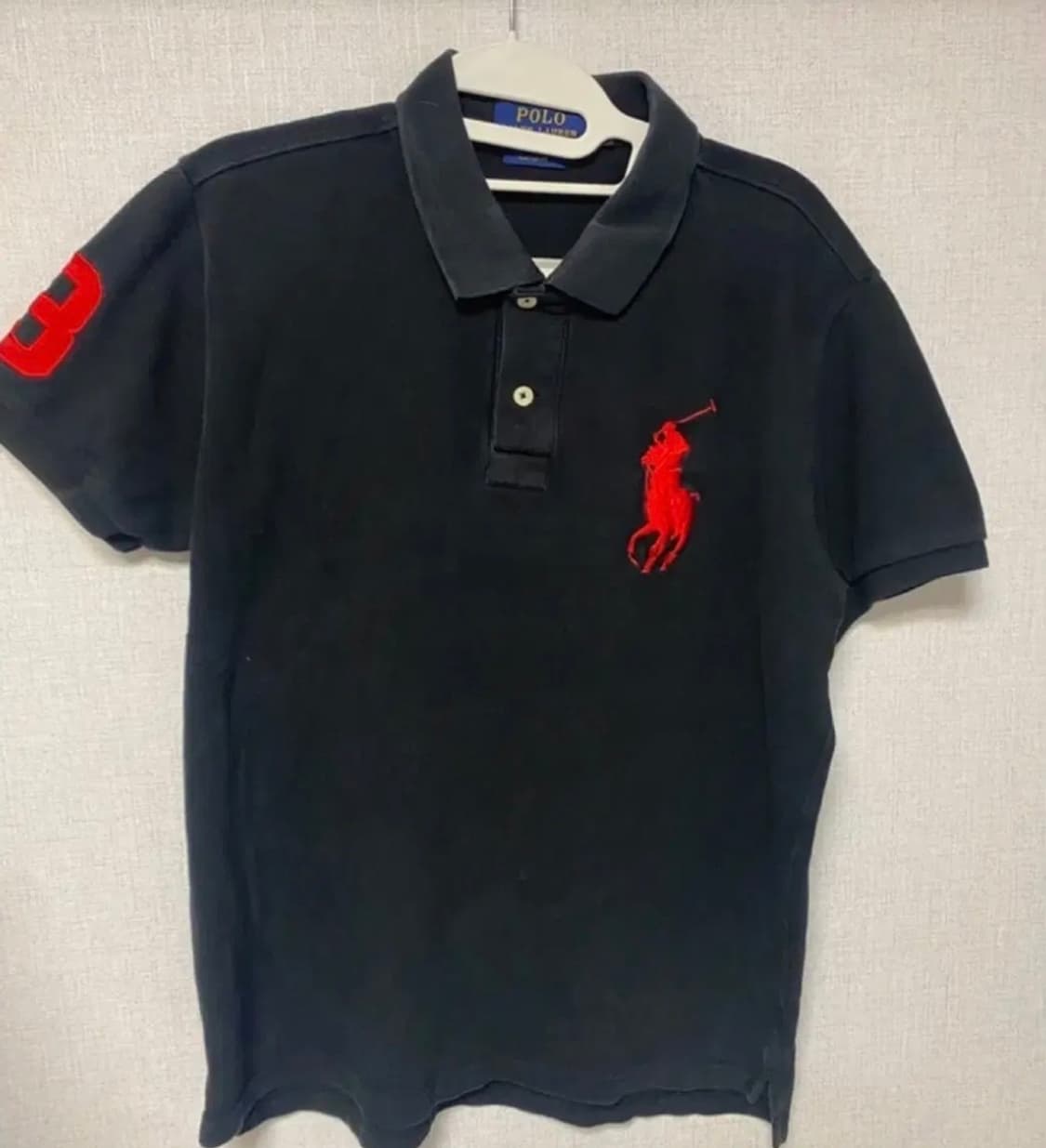 폴로 빅포니 블랙 레드 상품이미지2