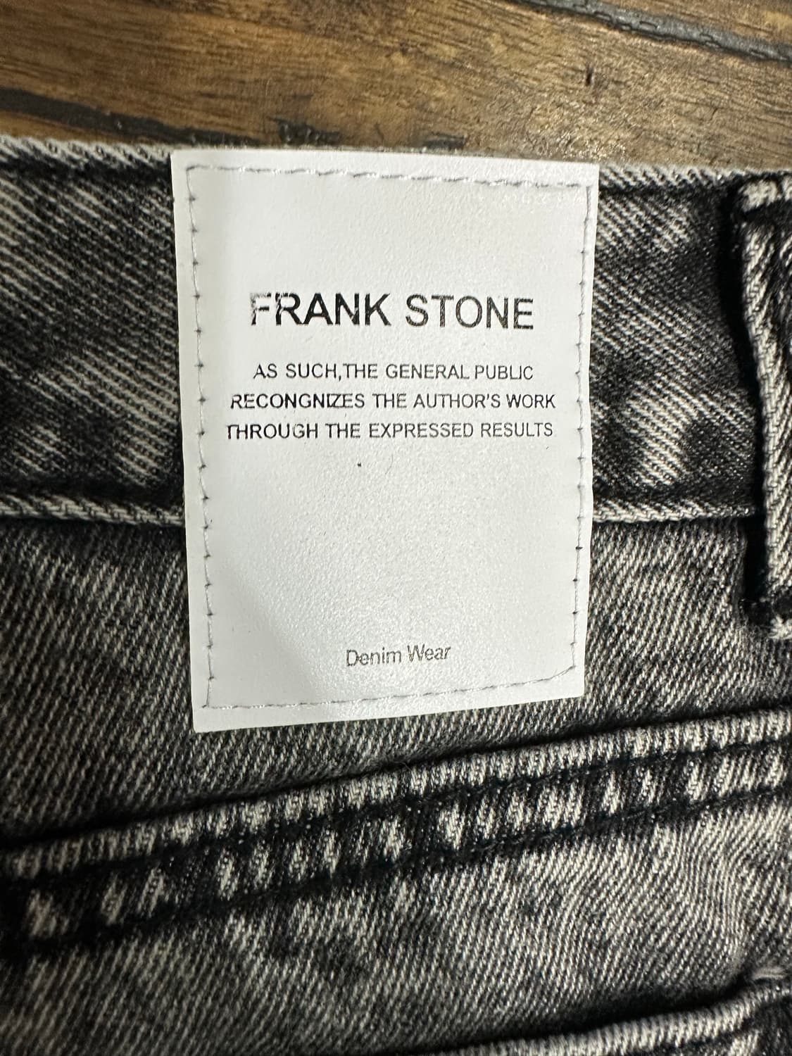 프랭크스톤(FRANK STONE) 워싱 데미지 데님 쇼츠 27 상품이미지6