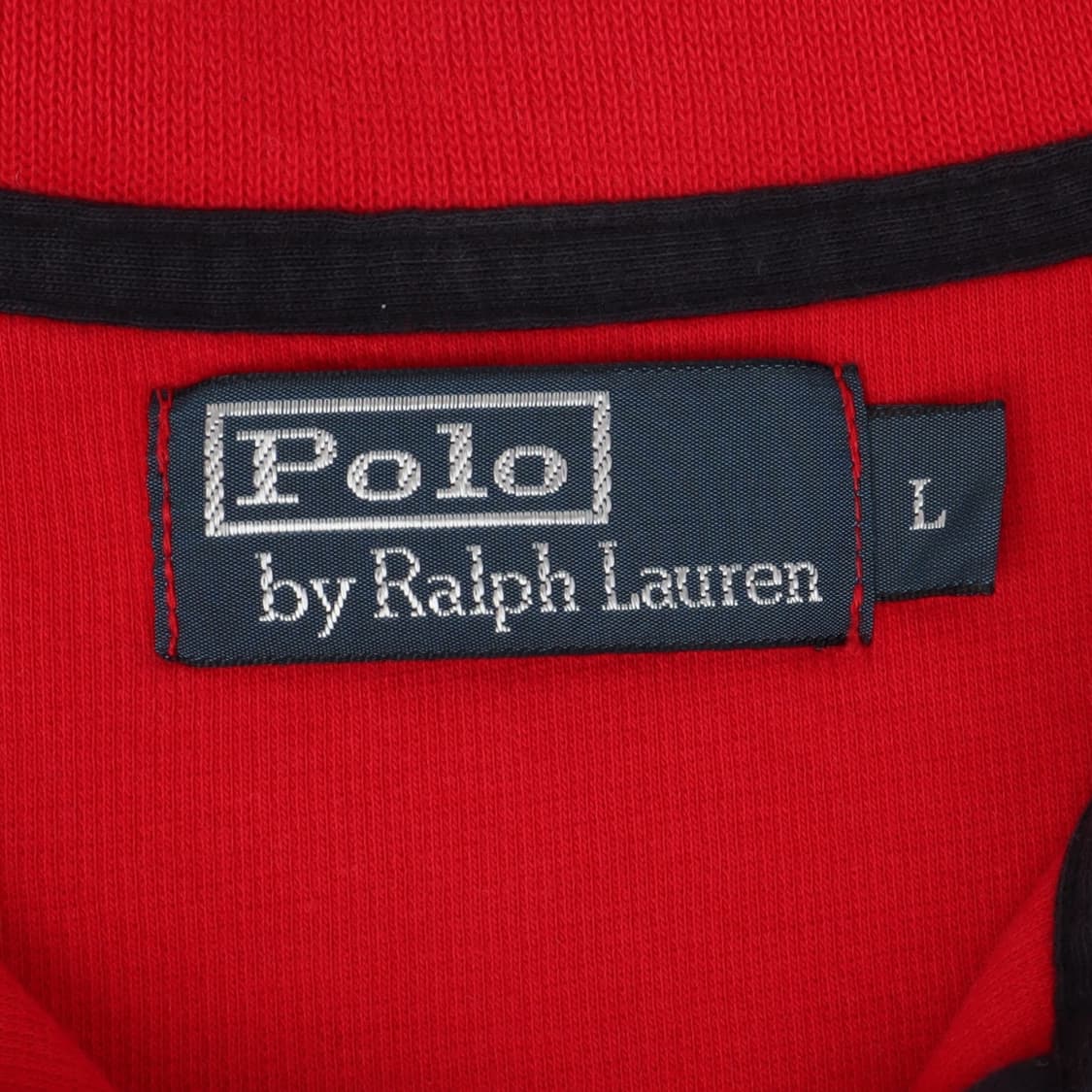 폴로 랄프로렌 레드 빅포니 하프집업 스웻셔츠 상품이미지8