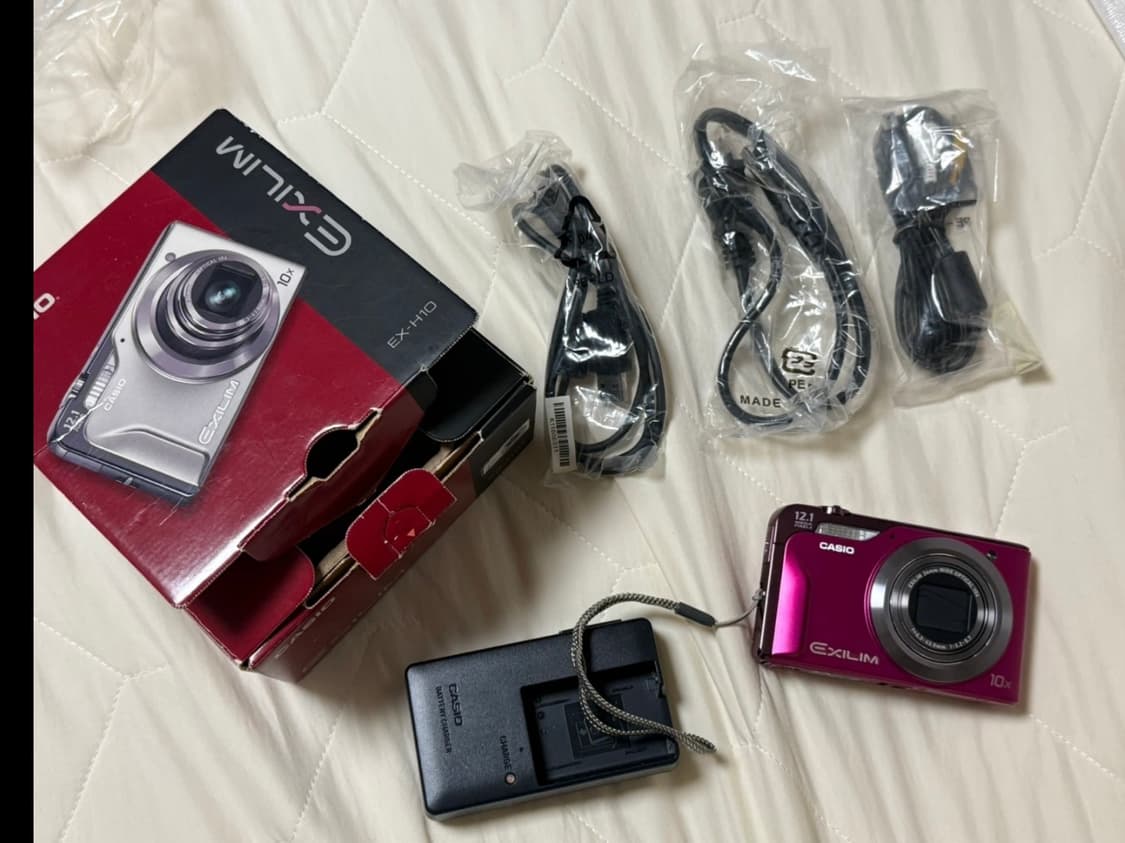 카시오 엑슬림 H10 빈티지디카 핑크  상품이미지6