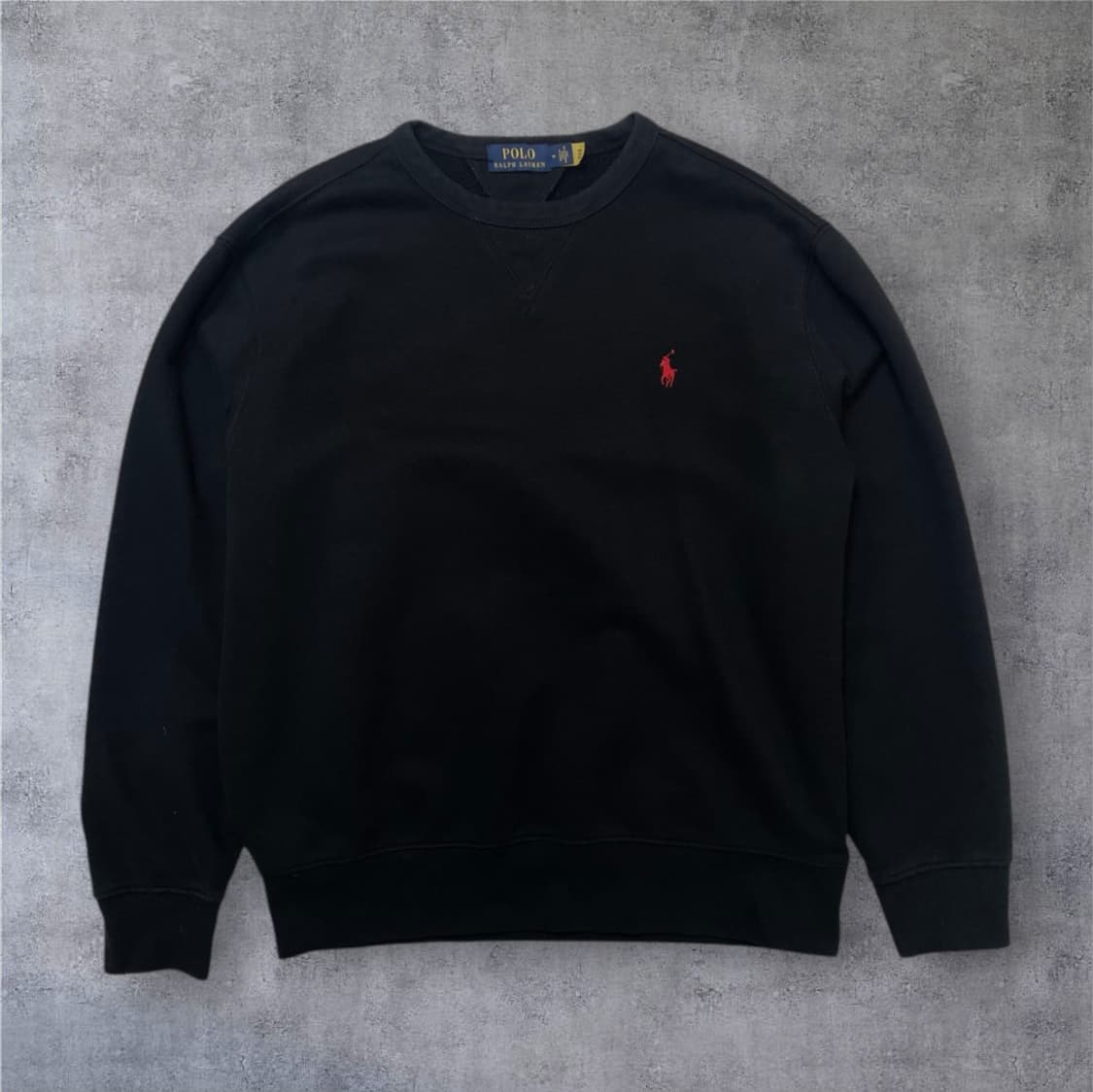 폴로 랄프로렌 블랙 포니자수 맨투맨 M 상품이미지1