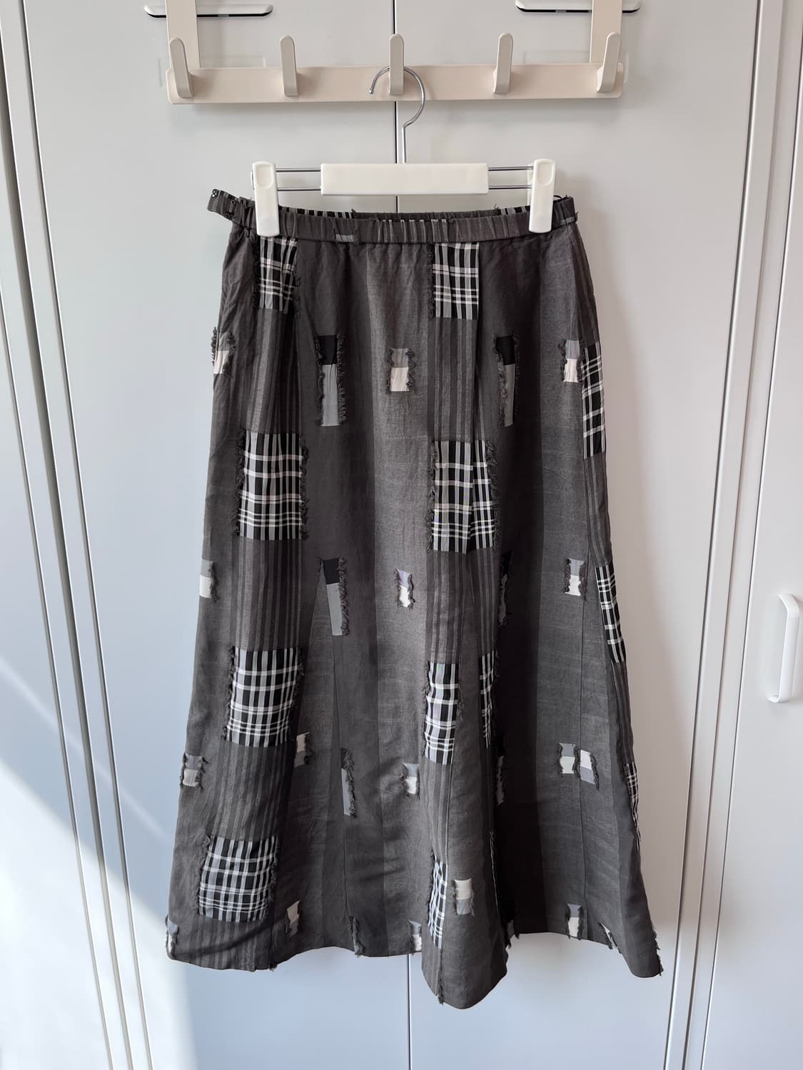 Vintage 패치워크 롱 스커트 상품이미지4