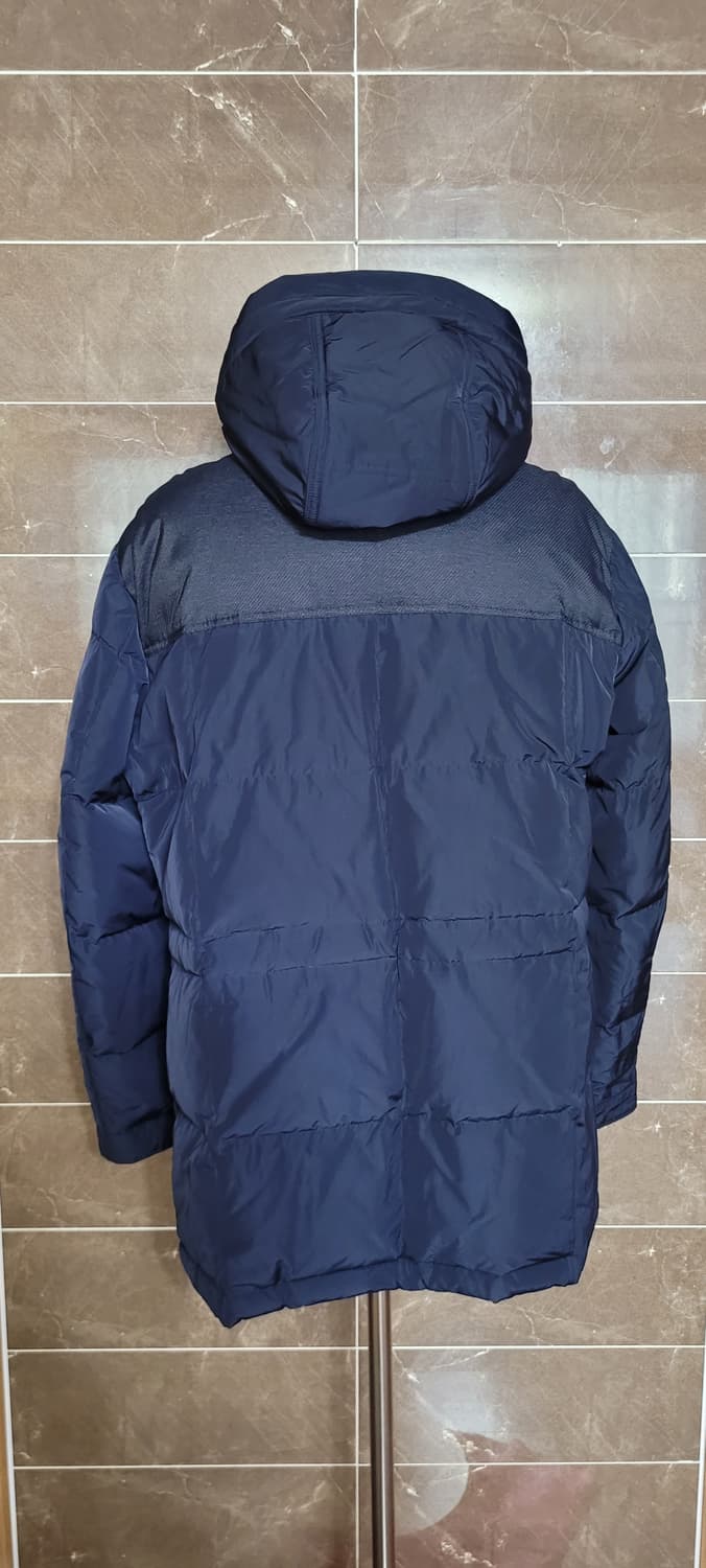 (남성105사이즈)OLZEN 남성 네이비 다운 패딩 상품이미지4