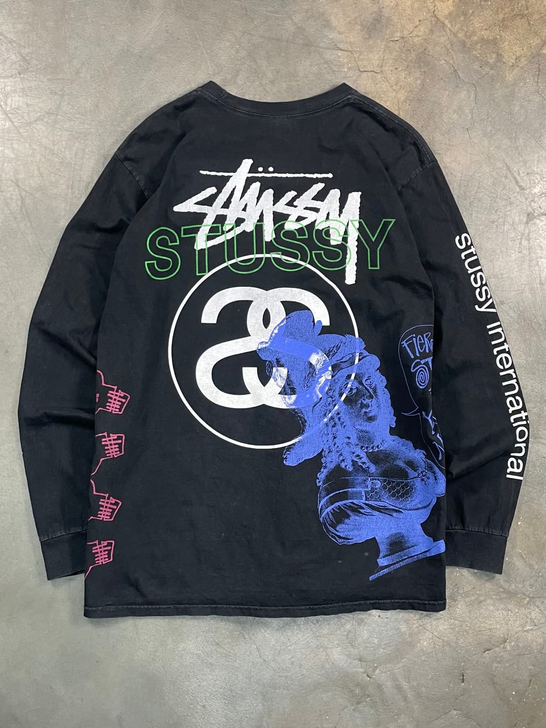 스투시 테스트 스트라이크 롱 슬리브 상품이미지1