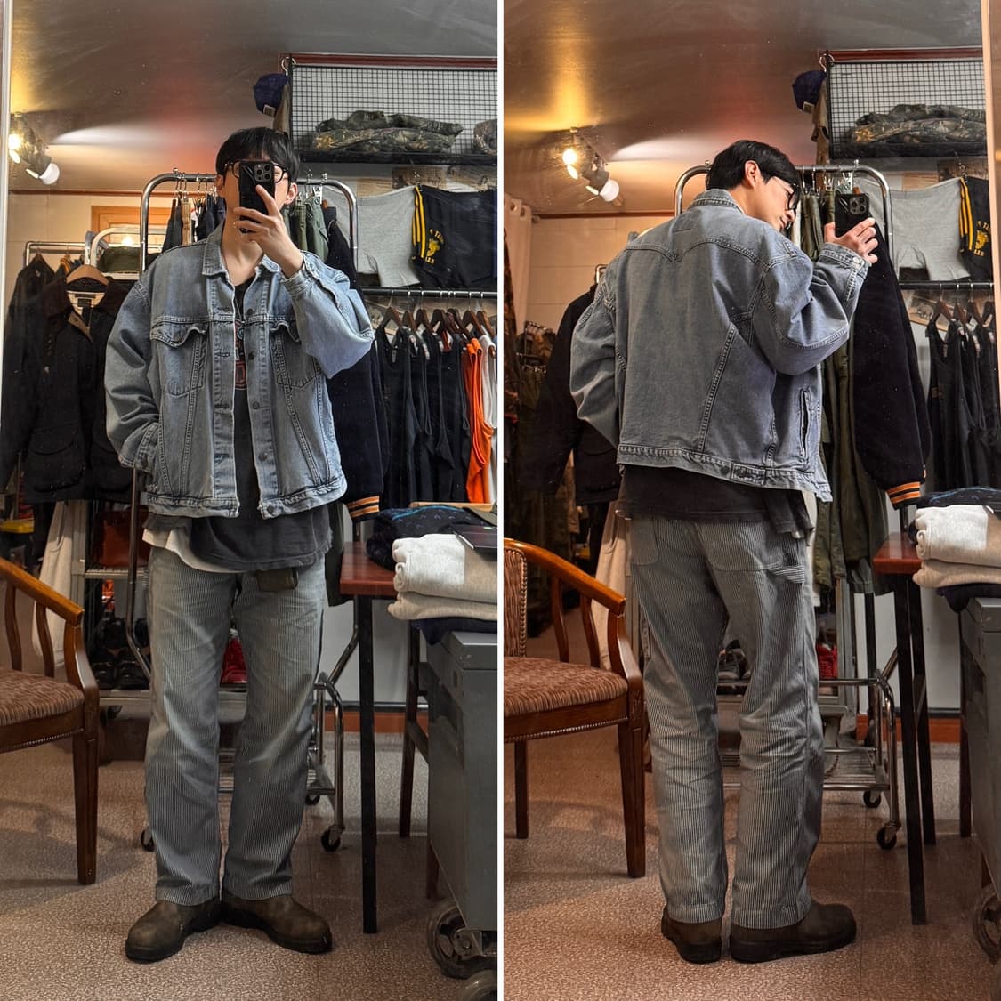 80-90s Levis 3rd Denim Trucker Jacket 상품이미지2