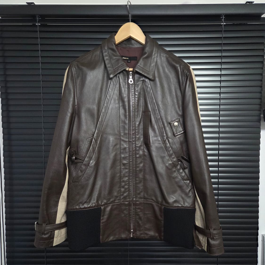 미하라 야스히로 레더 자켓 M 상품이미지1