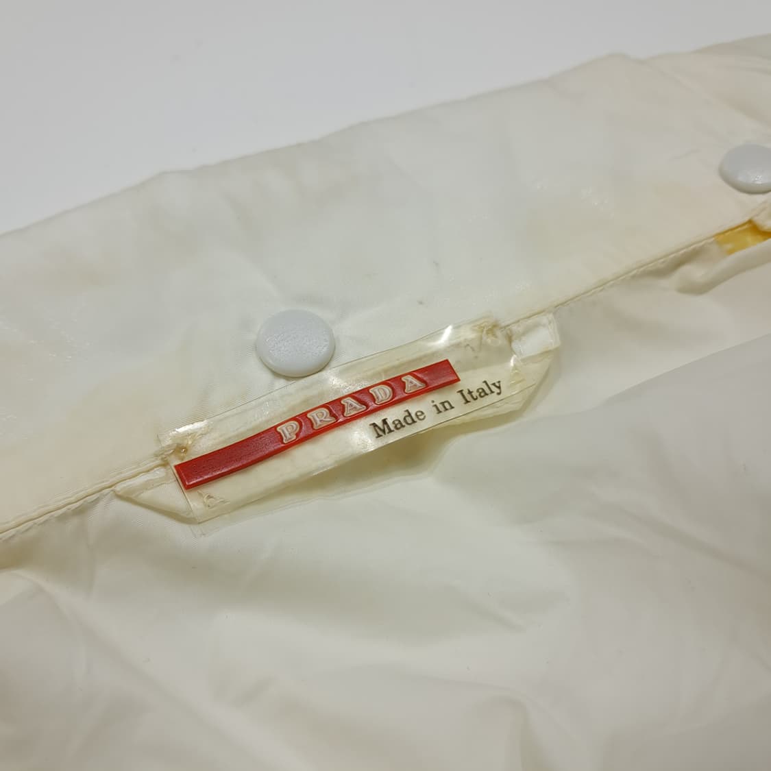 CL324 L 프라다 90s 이태리판 나일론 분리형 자켓 아우터 상품이미지4