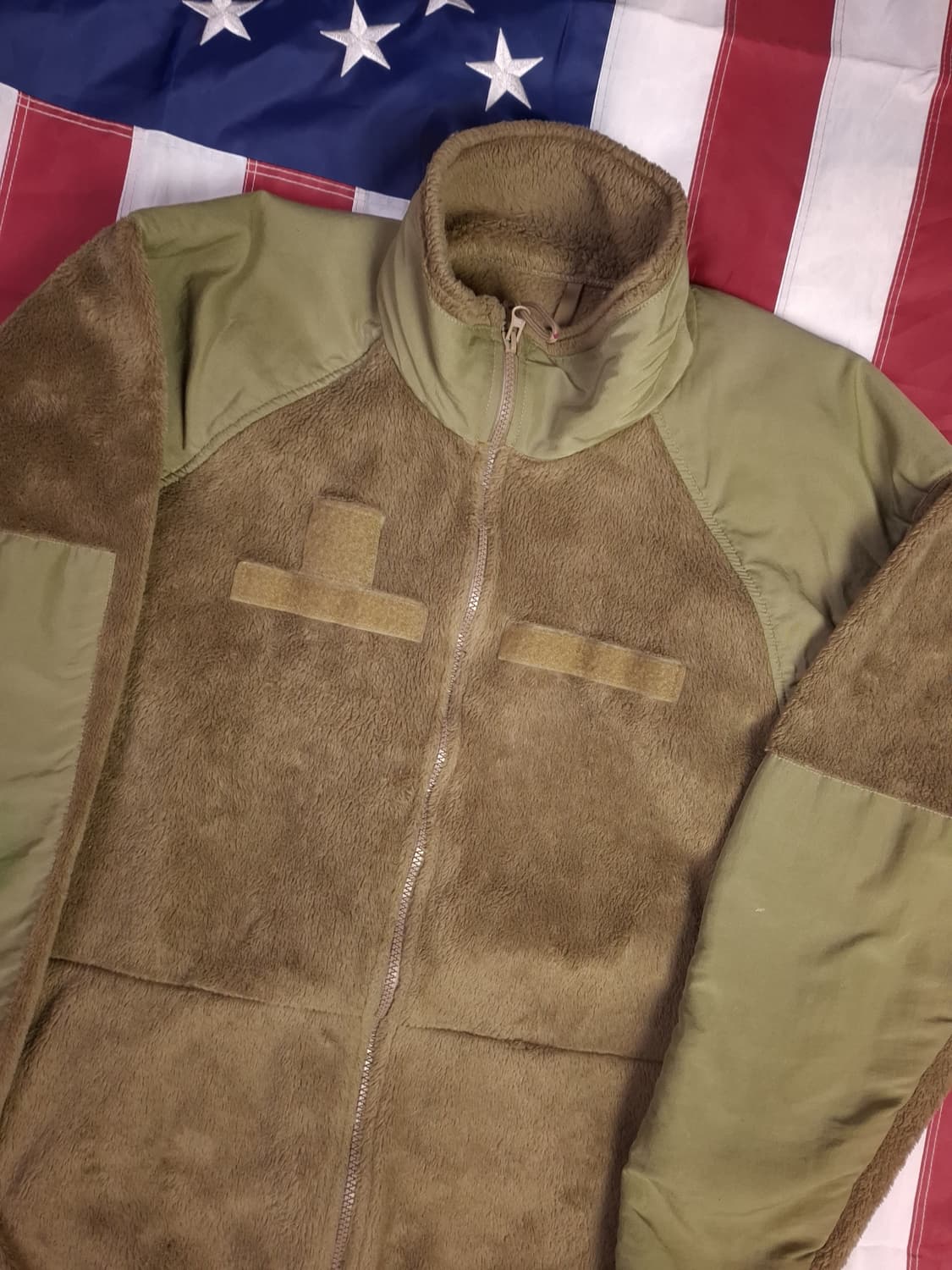 오리지날 미군 지급용 신형 OCP 폴라텍 후리스자켓 상품이미지2