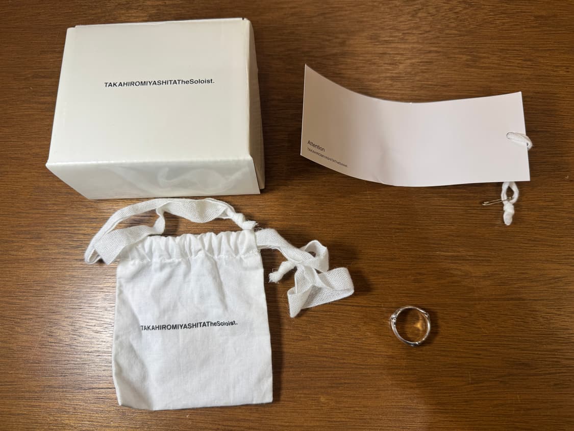 [US8] 타카히로 미야시타 더 솔로이스트 본쉐입밴드링 상품이미지7