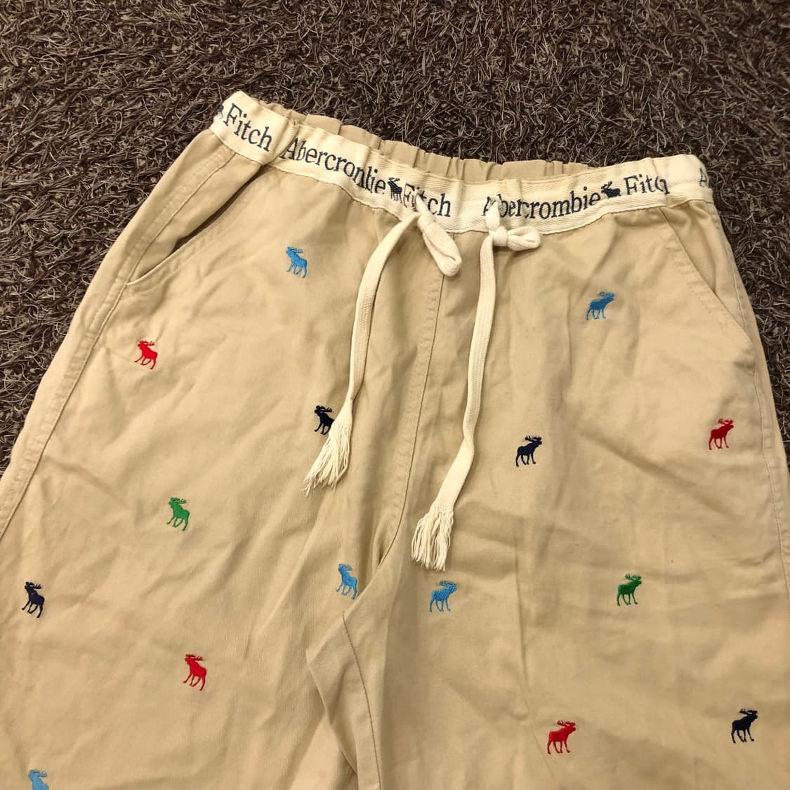 M 아베크롬비 로고 반바지 상품이미지2