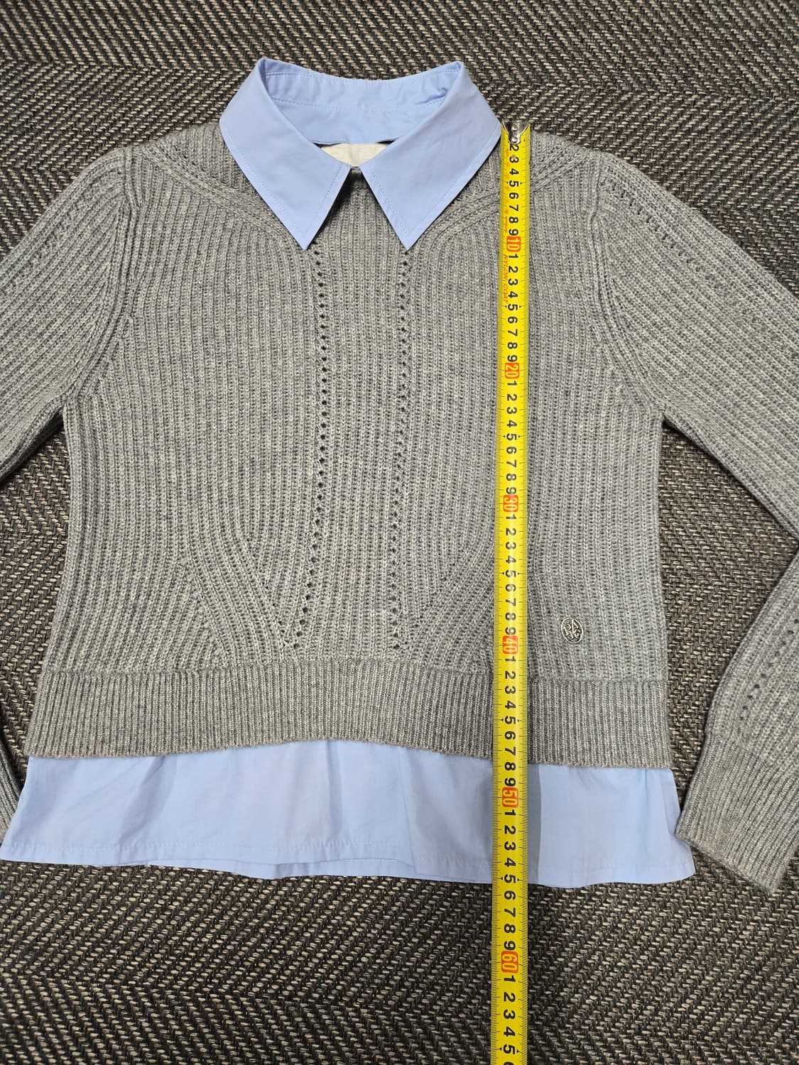 플랙진 여성 캐시미어 레이어드 니트티 상품이미지9