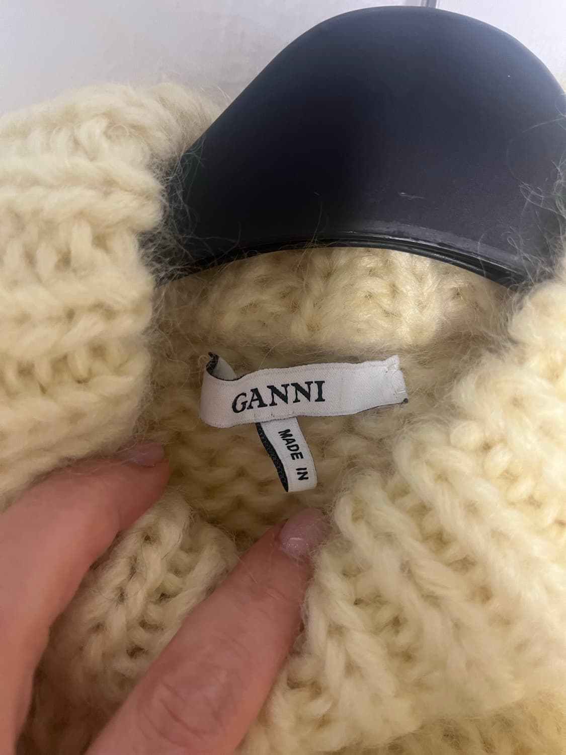 ganni 가니 퍼프 니트 새상품 팝니다 상품이미지3
