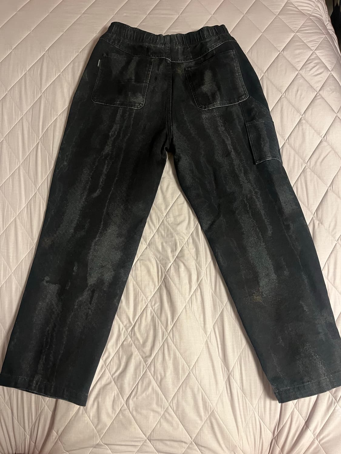 디스이즈네버댓 blurred flow pant black 상품이미지2