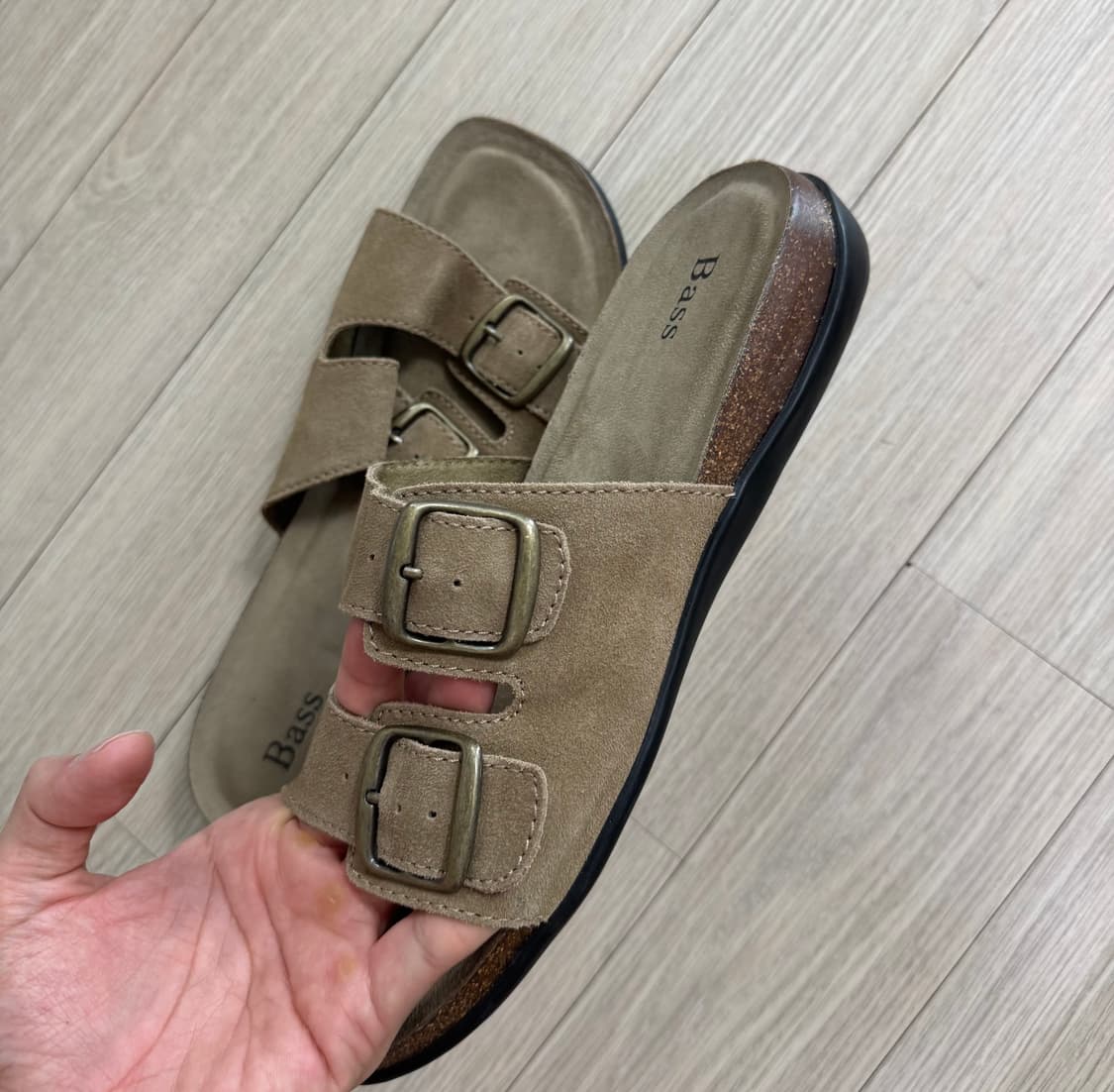 Bass 스웨이드 슬리퍼 11 (290) 새제품 상품이미지3